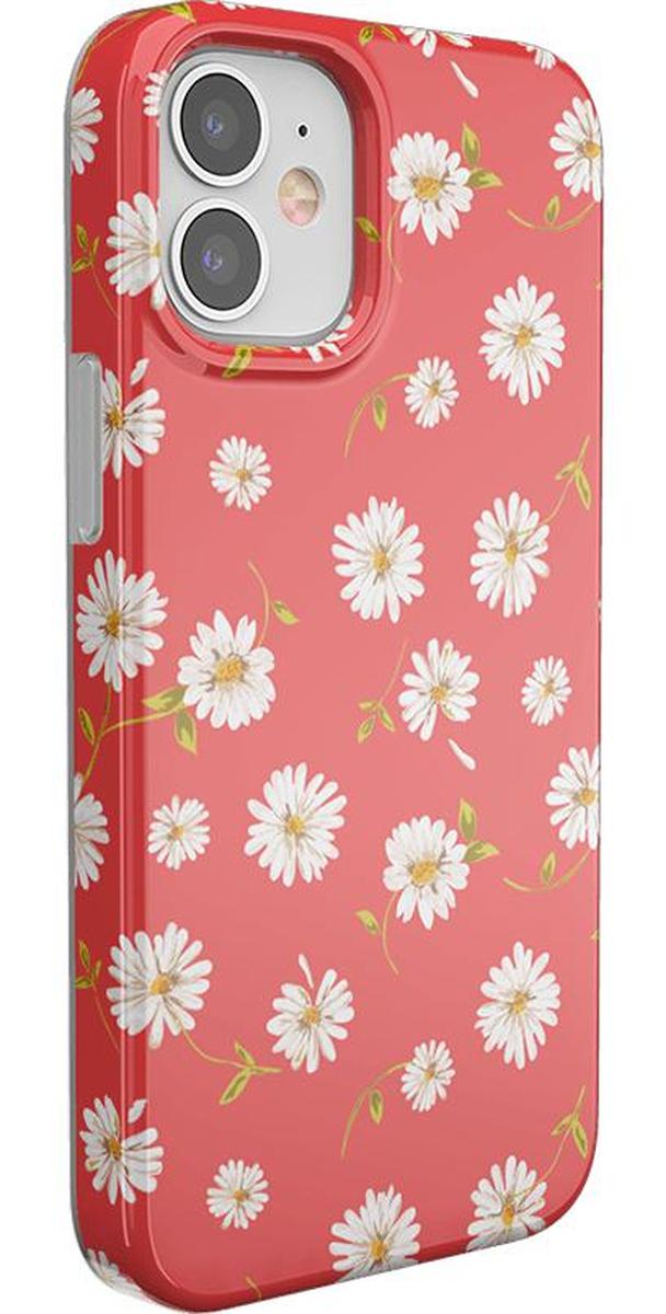 Daisy Daydream | Red Coral Floral Case iPhone Case get.casely