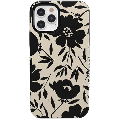 Dark Fantasy | Contrast Floral Case iPhone Case get.casely Bold + MagSafe® iPhone 12 Pro
