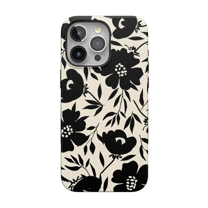 Dark Fantasy | Contrast Floral Case iPhone Case get.casely Bold + MagSafe® iPhone 15 Pro Max