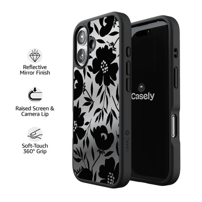 Dark Fantasy | Contrast Floral Case iPhone Case get.casely