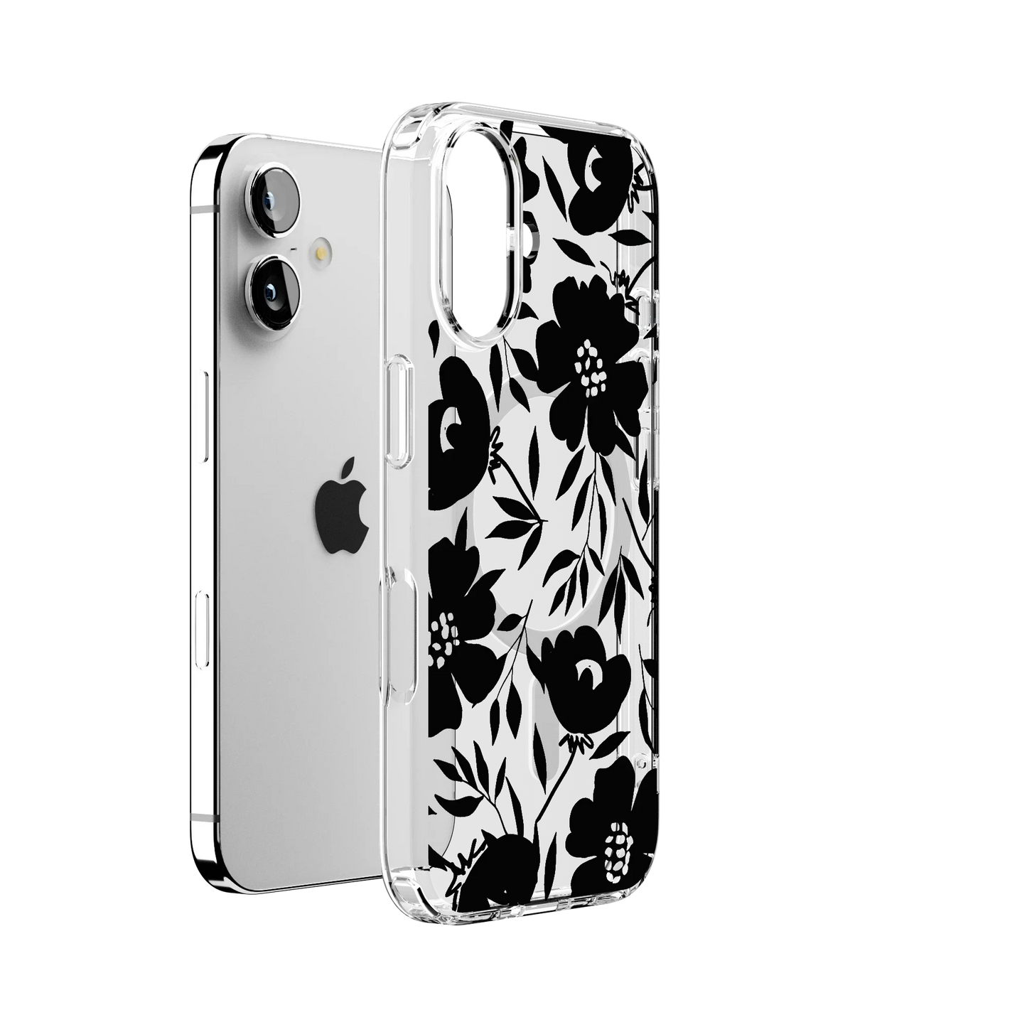 Dark Fantasy | Contrast Floral Case iPhone Case get.casely