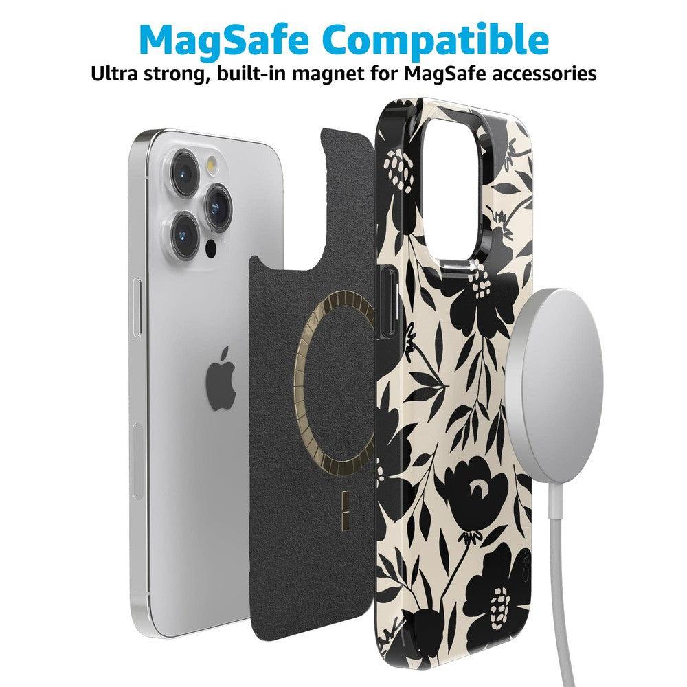 Dark Fantasy | Contrast Floral Case iPhone Case get.casely