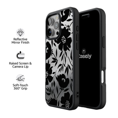 Dark Fantasy | Contrast Floral Case iPhone Case get.casely