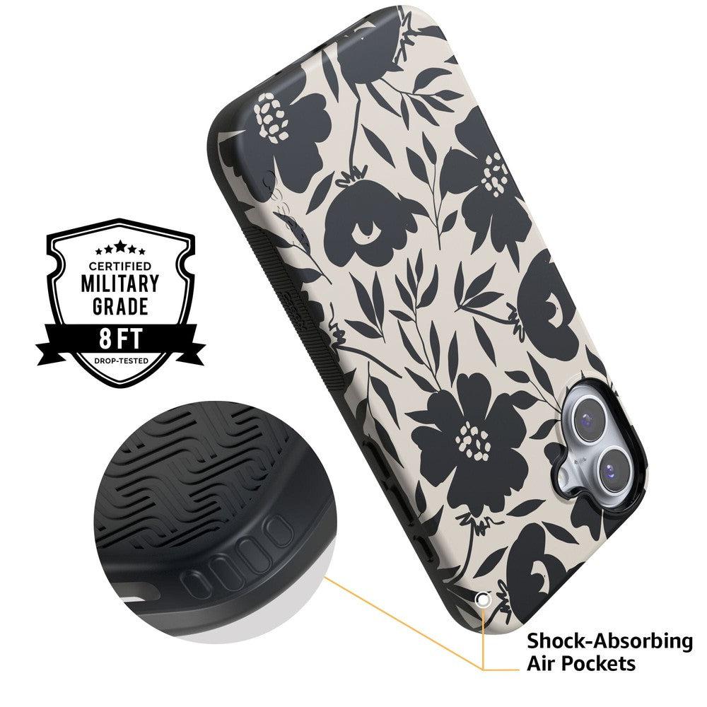 Dark Fantasy | Contrast Floral Case iPhone Case get.casely