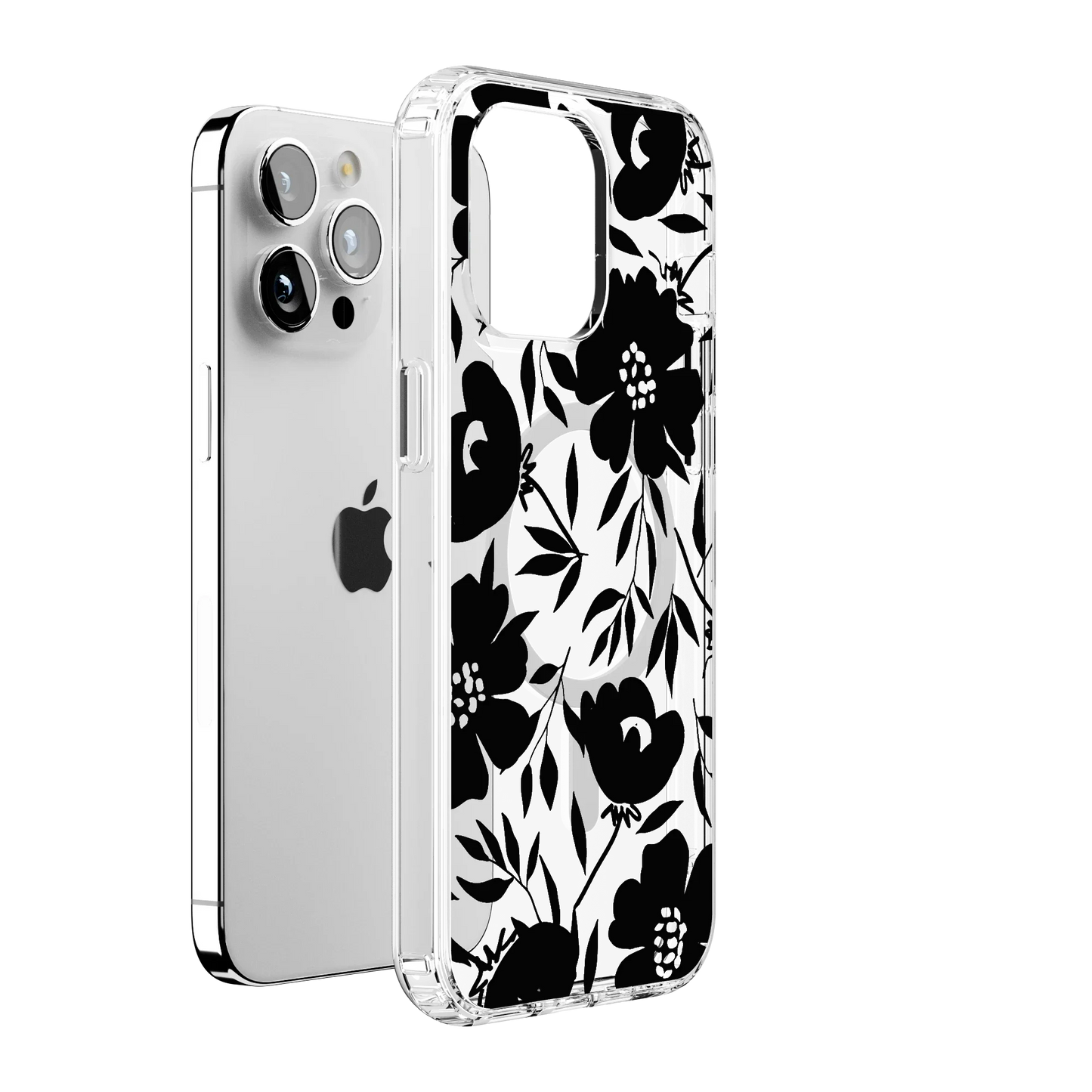 Dark Fantasy | Contrast Floral Case iPhone Case get.casely