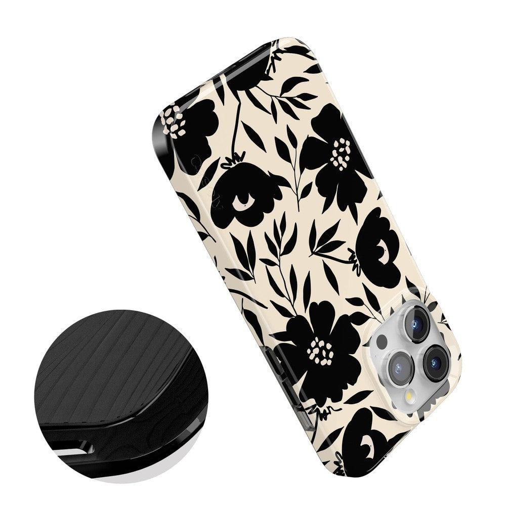 Dark Fantasy | Contrast Floral Case iPhone Case get.casely