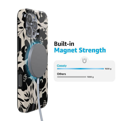 Dark Fantasy | Contrast Floral Case iPhone Case get.casely
