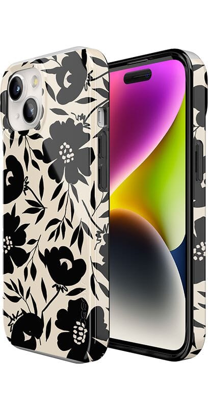 Dark Fantasy | Contrast Floral Case iPhone Case get.casely