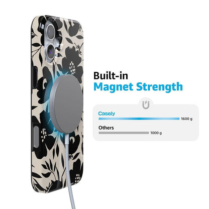 Dark Fantasy | Contrast Floral Case iPhone Case get.casely
