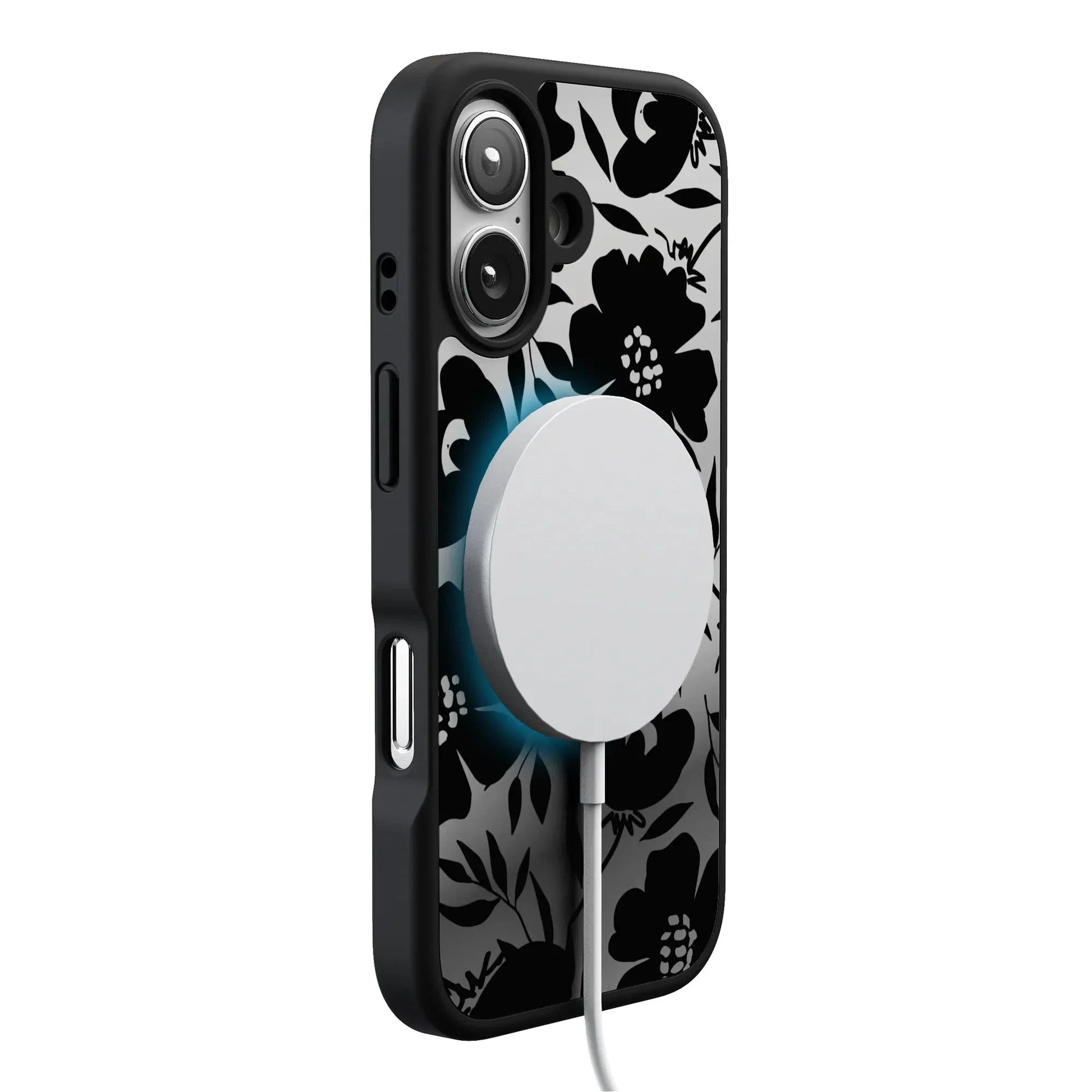 Dark Fantasy | Contrast Floral Case iPhone Case get.casely