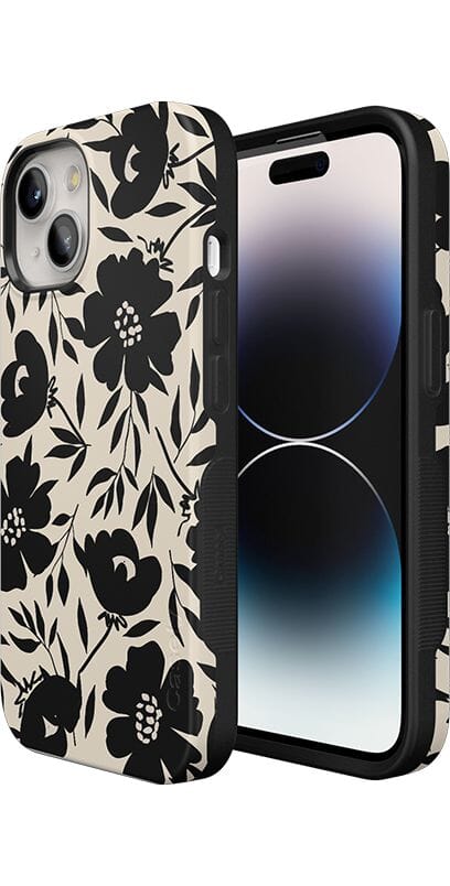 Dark Fantasy | Contrast Floral Case iPhone Case get.casely