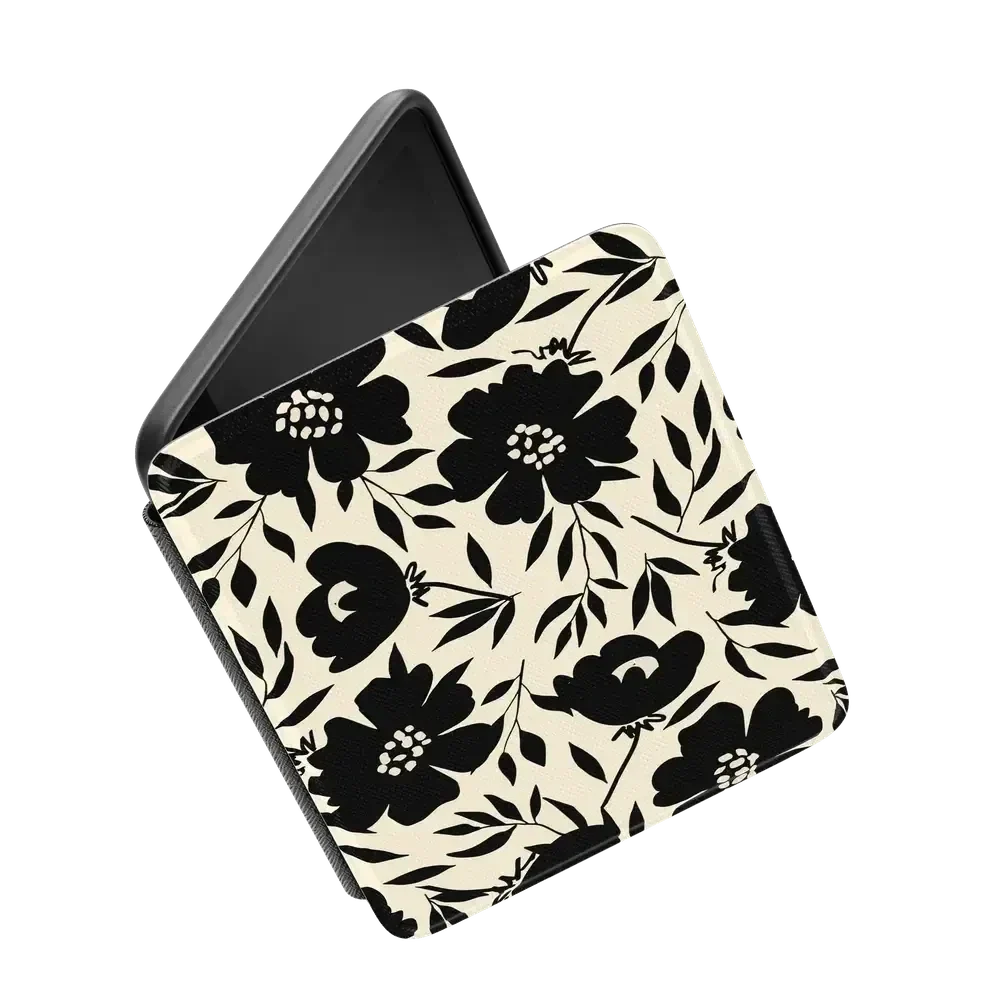 Dark Fantasy | Contrast Floral Kindle Case Kindle Case get.casely