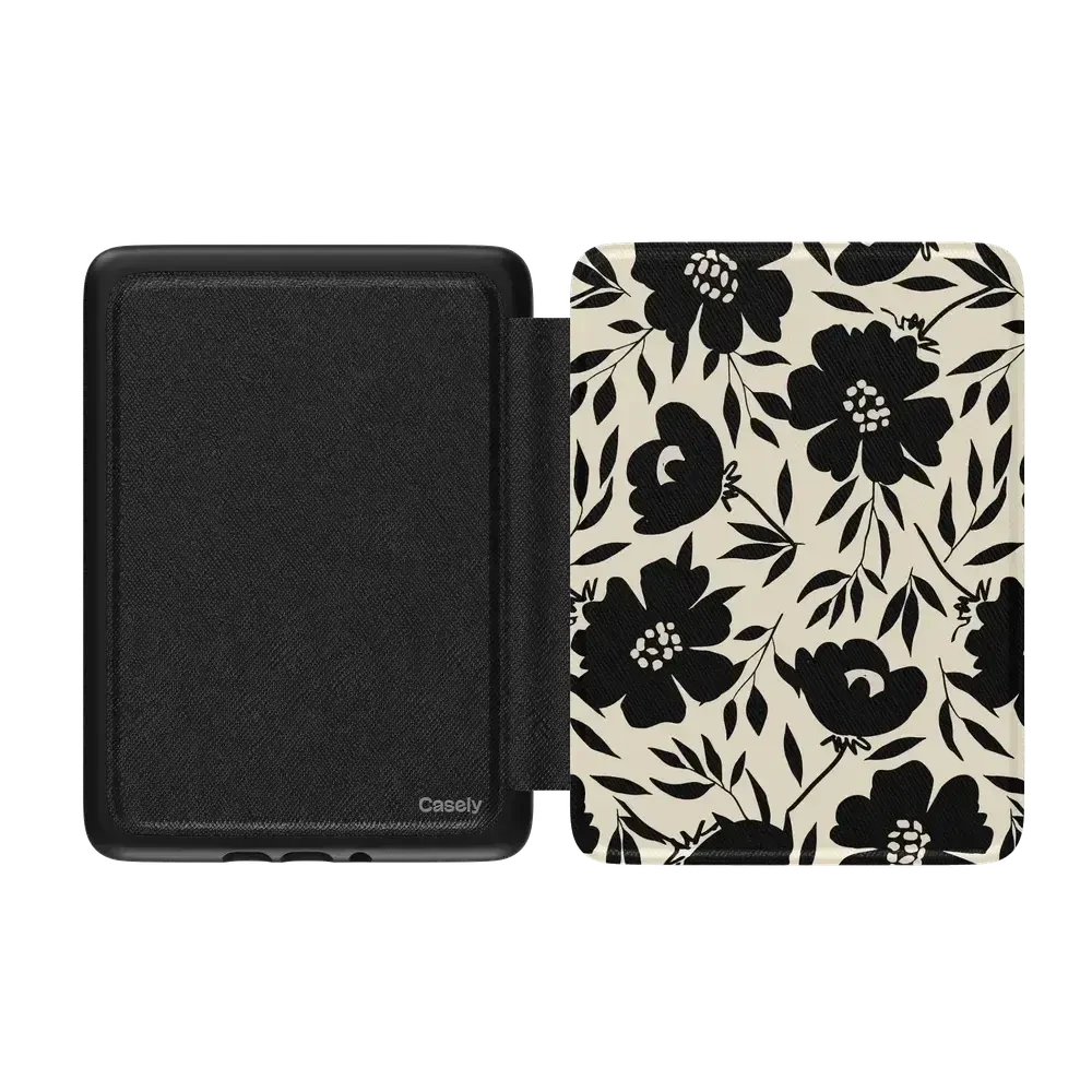 Dark Fantasy | Contrast Floral Kindle Case Kindle Case get.casely