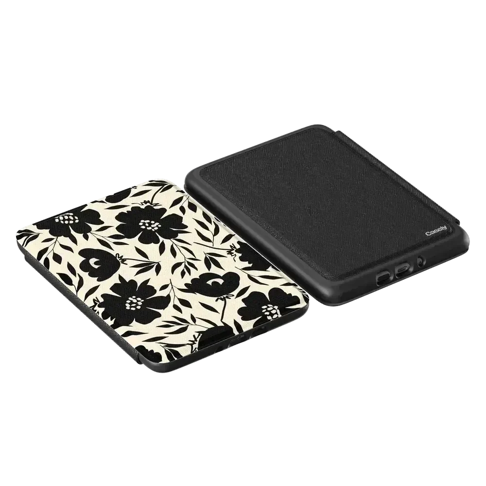 Dark Fantasy | Contrast Floral Kindle Case Kindle Case get.casely