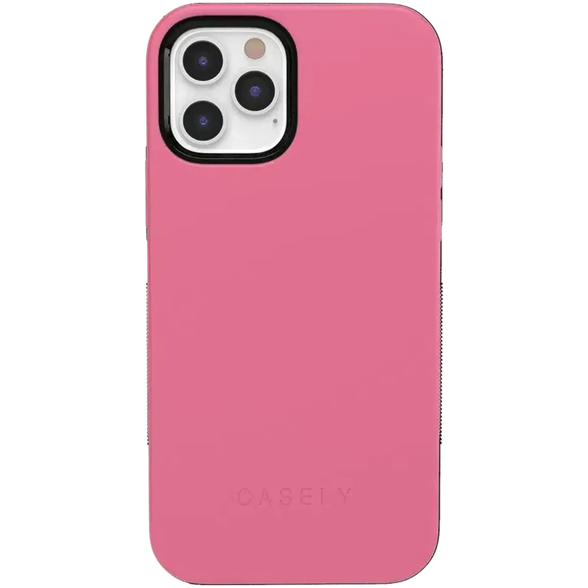 Dark Pink on Pink | Ultra-Protective Bold Case iPhone Case get.casely Bold iPhone 12 Pro Max