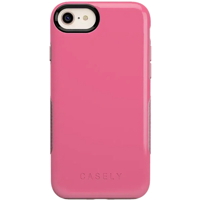 Dark Pink on Pink | Ultra-Protective Bold Case iPhone Case get.casely