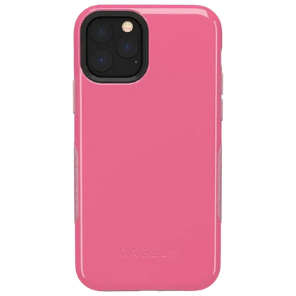 Dark Pink on Pink | Ultra-Protective Bold Case iPhone Case get.casely