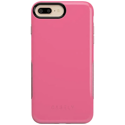 Dark Pink on Pink | Ultra-Protective Bold Case iPhone Case get.casely
