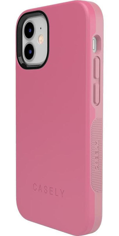 Dark Pink on Pink | Ultra-Protective Bold Case iPhone Case get.casely