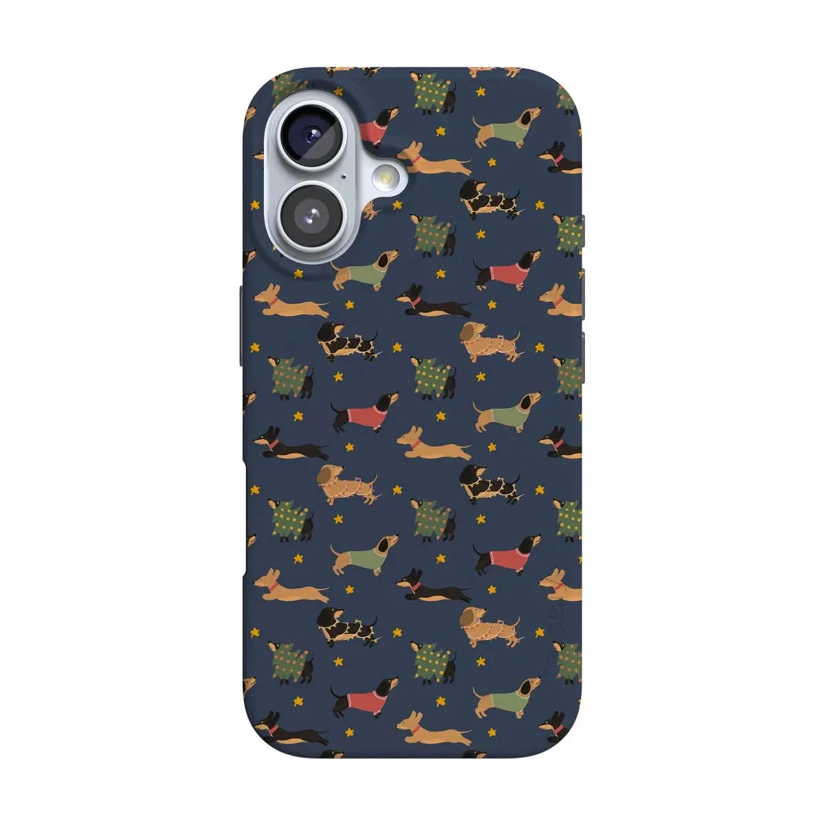 Dashing Doxies | Dachshund Dog Case Phone Case Casetry Classic + MagSafe® iPhone 17