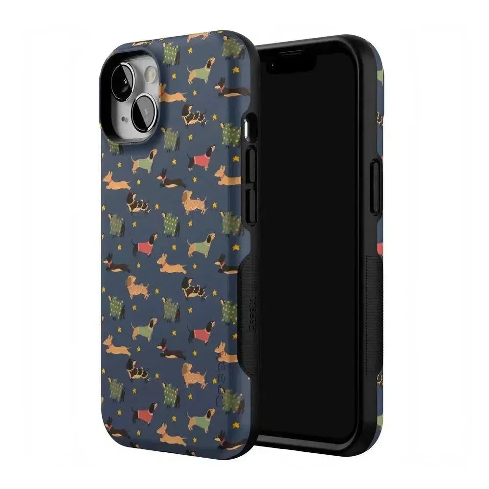 Dashing Doxies | Dachshund Dog Case Phone Case Casetry