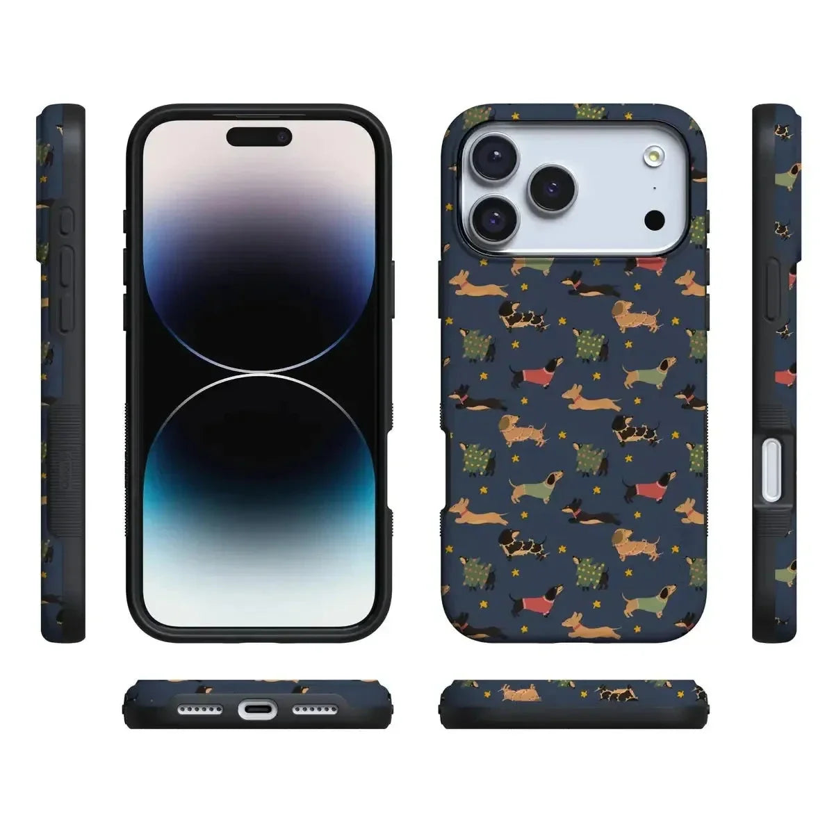 Dashing Doxies | Dachshund Dog Case Phone Case Casetry