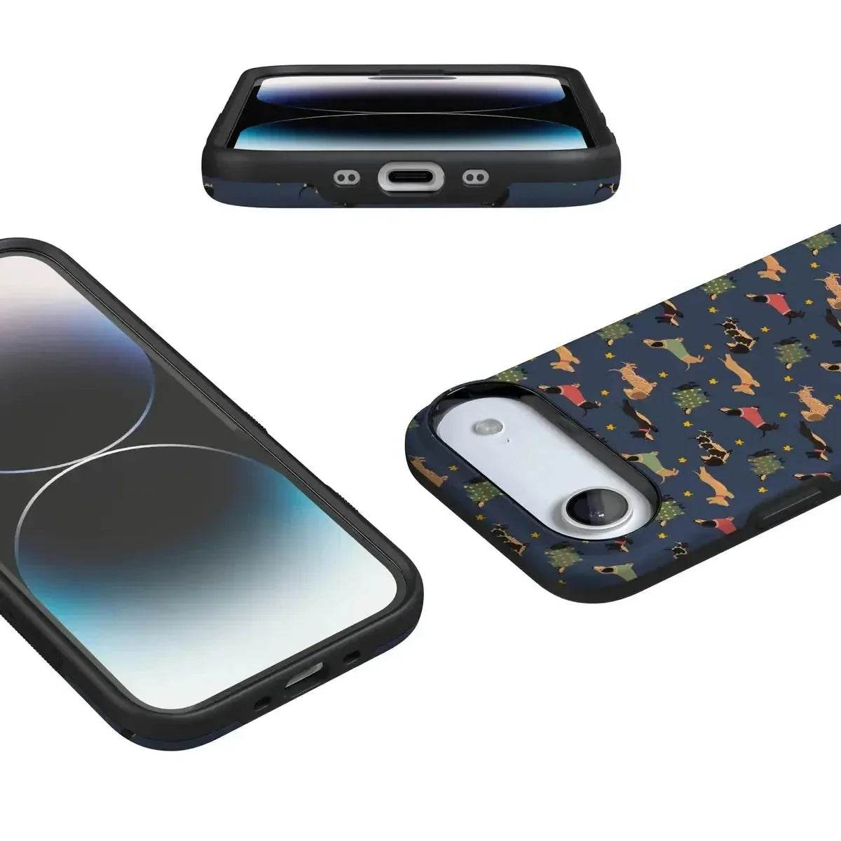 Dashing Doxies | Dachshund Dog Case Phone Case Casetry