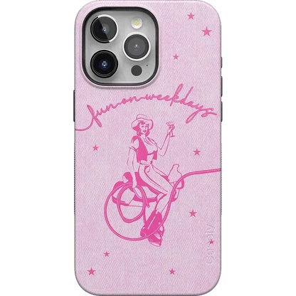 Denim Cowgirl | Fun on Weekdays Case iPhone Case get.casely Bold + MagSafe® iPhone 15 Pro Max