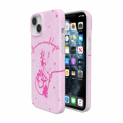 Denim Cowgirl | Fun on Weekdays Case iPhone Case get.casely