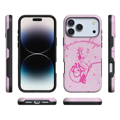 Denim Cowgirl | Fun on Weekdays Case iPhone Case get.casely