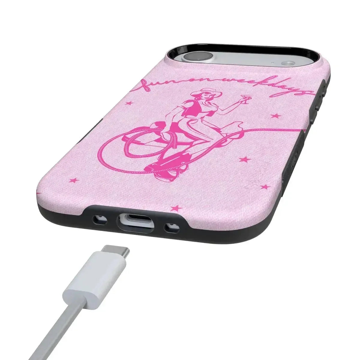 Denim Cowgirl | Fun on Weekdays Case iPhone Case get.casely