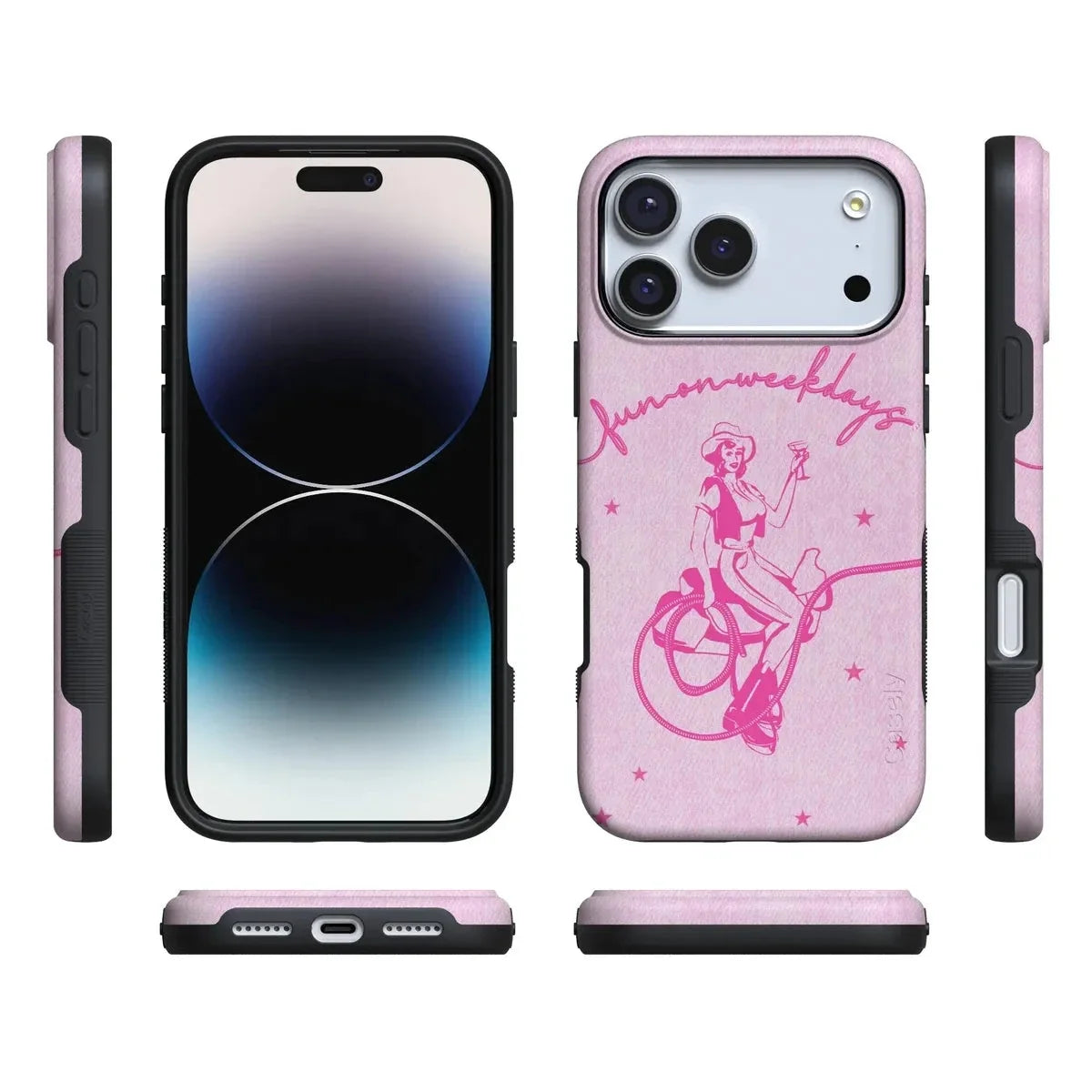 Denim Cowgirl | Fun on Weekdays Case iPhone Case get.casely
