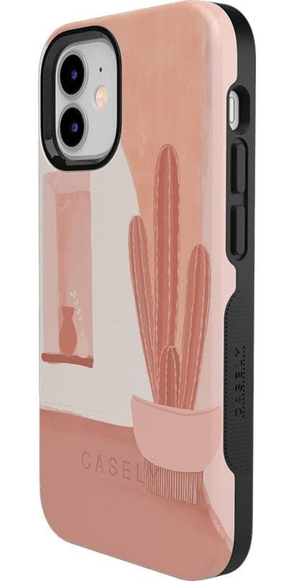 Desert Daze | Peachy Cactus Case iPhone Case get.casely