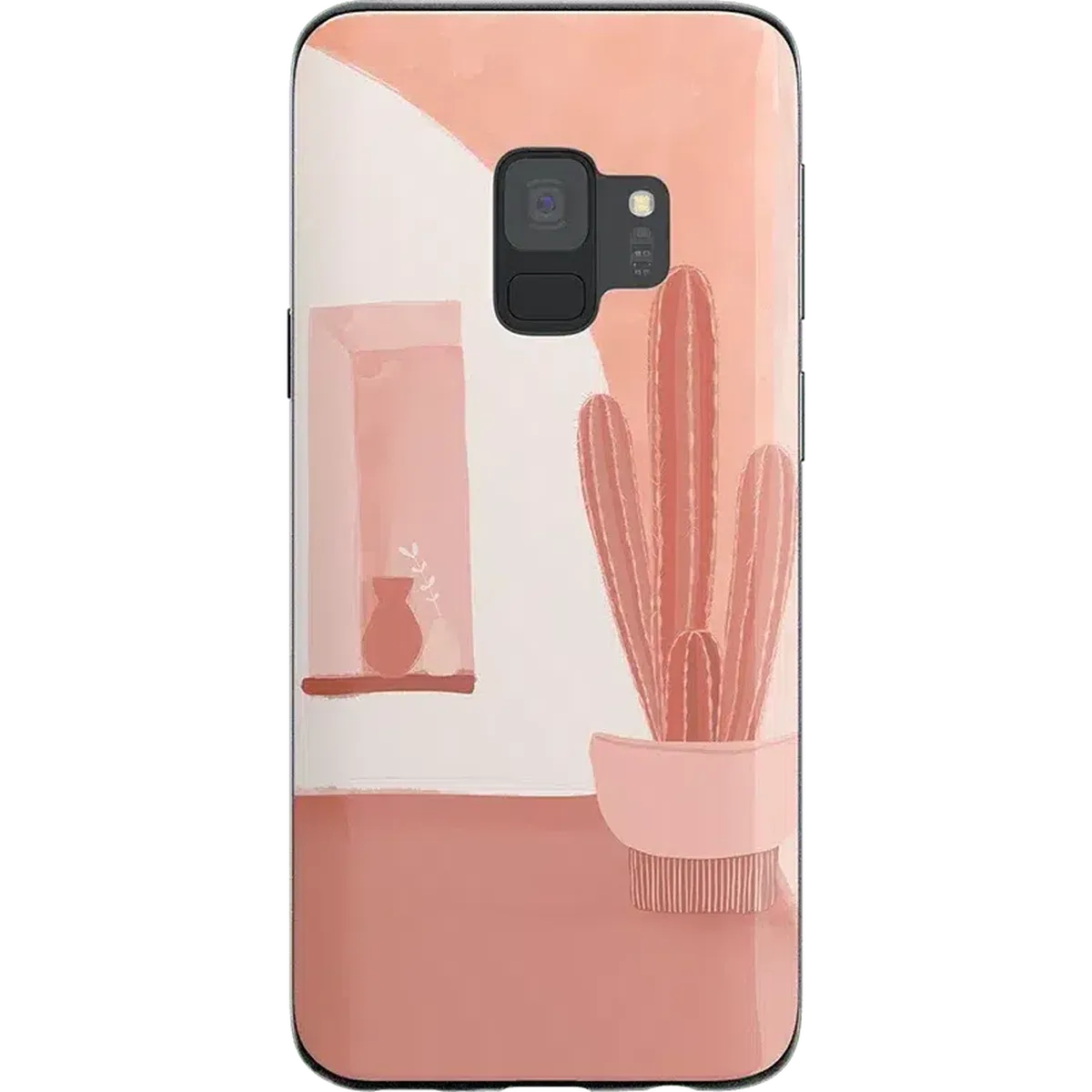 Desert Daze | Peachy Cactus Samsung Case Samsung Case get.casely