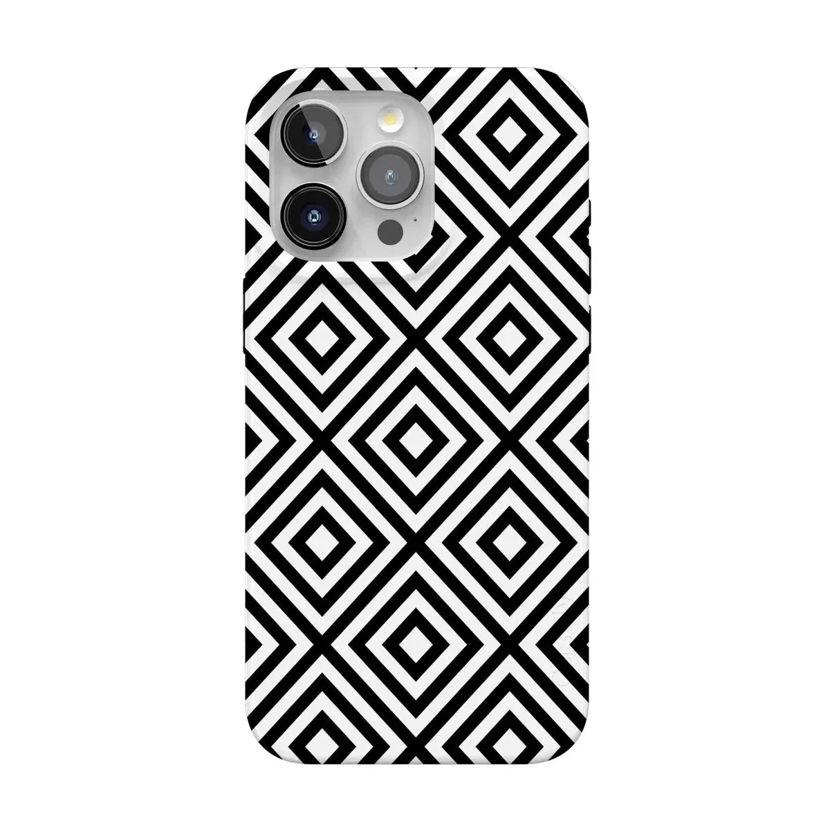 Diamonds | High Contrast Design Case Phone Case Casetry Classic + MagSafe® iPhone 15 Pro Max