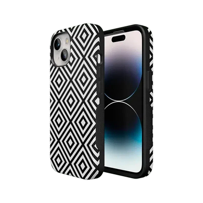 Diamonds | High Contrast Design Case Phone Case Casetry