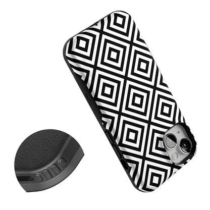 Diamonds | High Contrast Design Case Phone Case Casetry