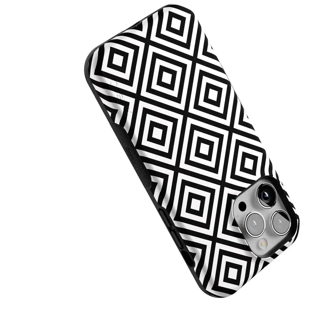 Diamonds | High Contrast Design Case Phone Case Casetry