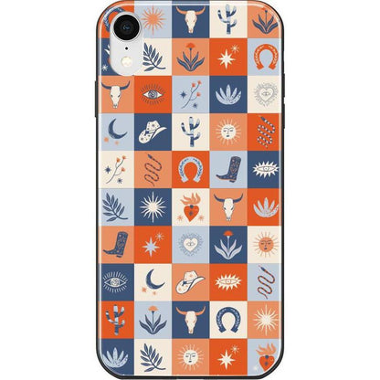 Dirt Road Chic | Western Squares Case iPhone Case get.casely Classic iPhone XS Max