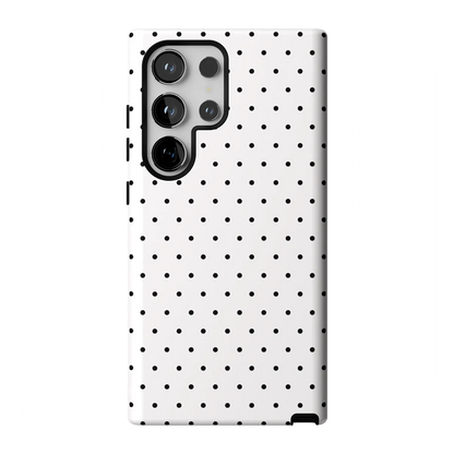 On the Dot | Black Polka Dot Case