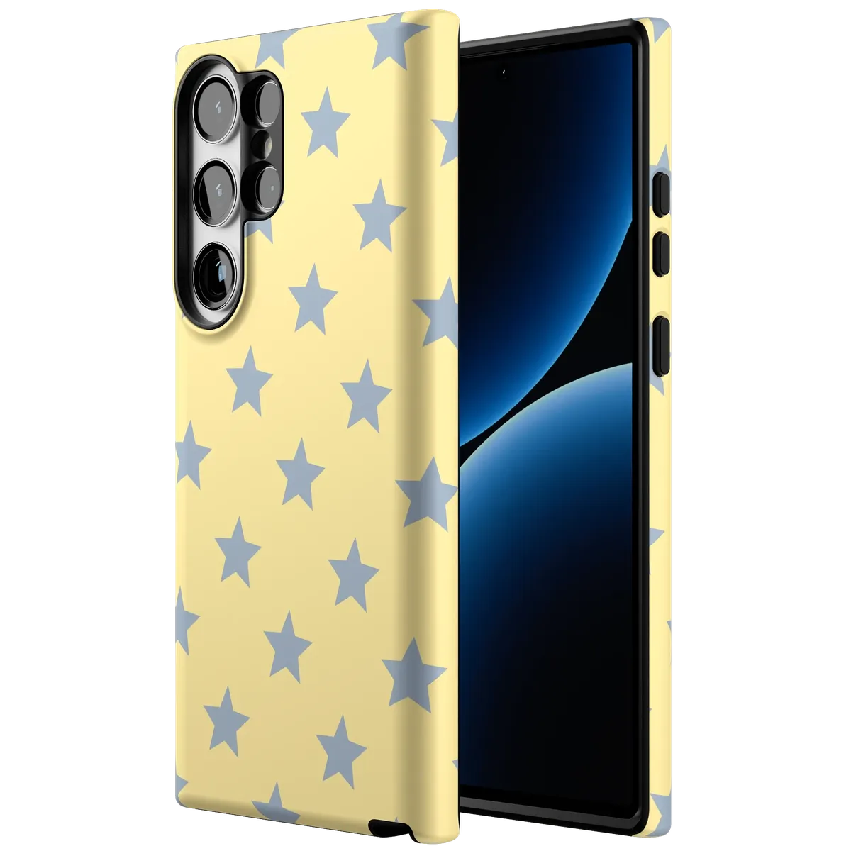 Shine Bright | Butter Yellow Stars Case