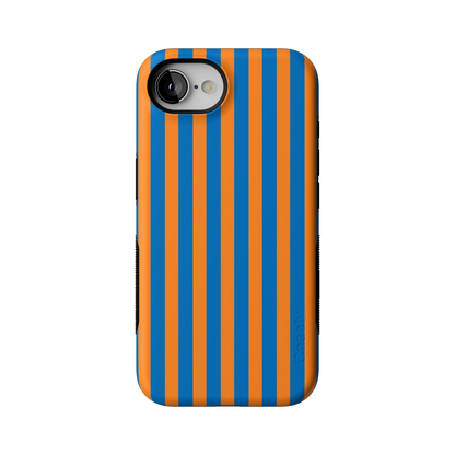 Go New York | Blue & Orange Stripes Case - iPhone 16E