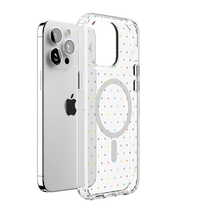 On the Dot | Rainbow Polka Dot Case