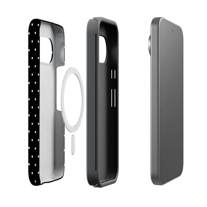 On the Dot | White Polka Dot Case