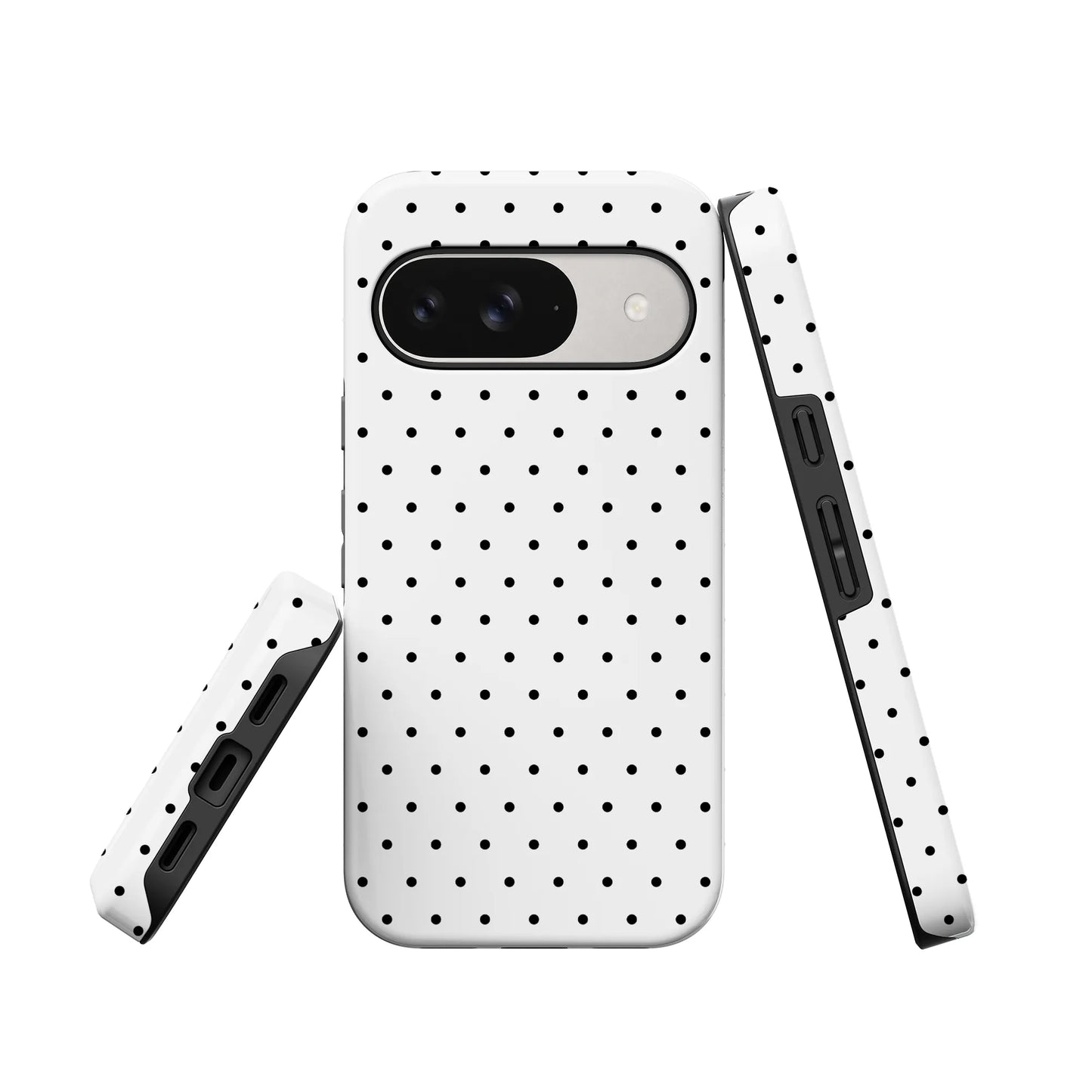 On the Dot | Black Polka Dot Case