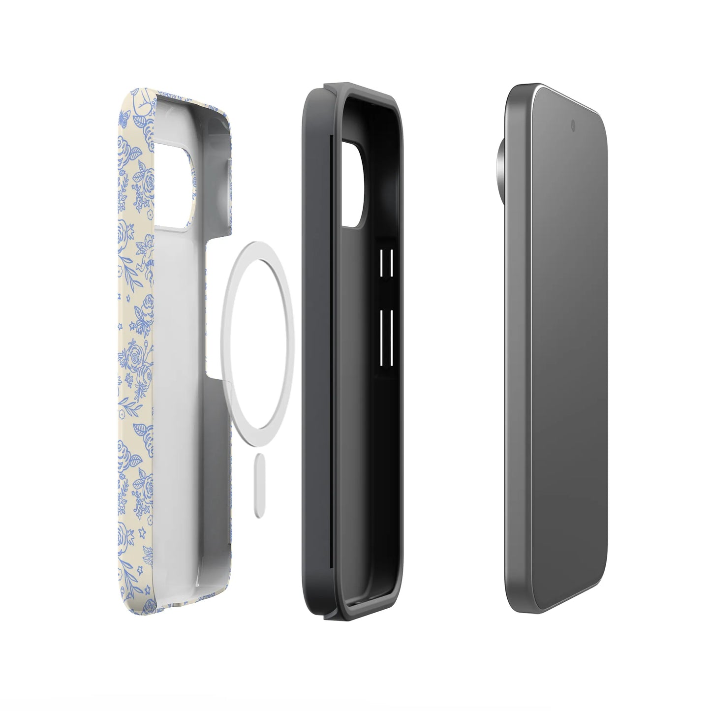 Cupid's Canvas | Periwinkle Floral Case