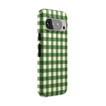 Checked Twice | Green Plaid Case