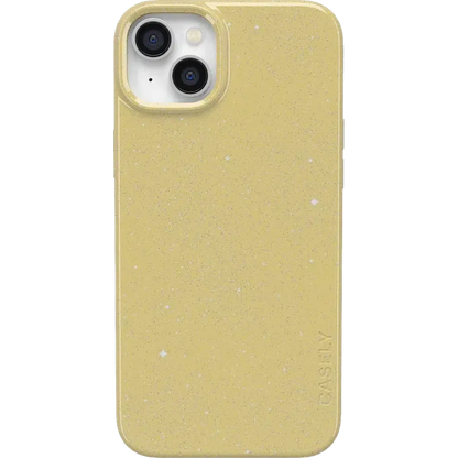 Early Riser | Yellow Pastel Shimmer Case iPhone Case get.casely Classic + MagSafe® iPhone 14 Plus