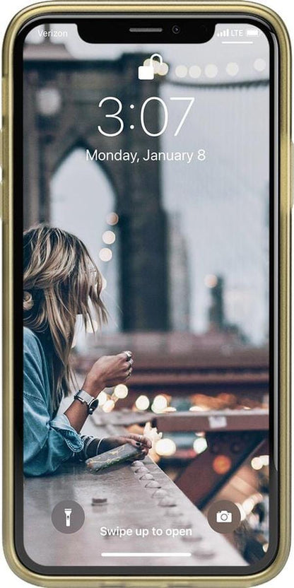 Early Riser | Yellow Pastel Shimmer Case iPhone Case get.casely