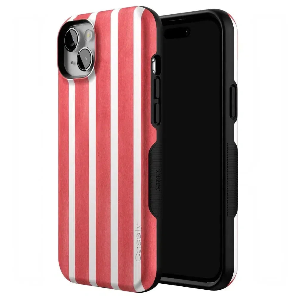 East Coast Summer | Red Stripes Case Phone Case Casetry